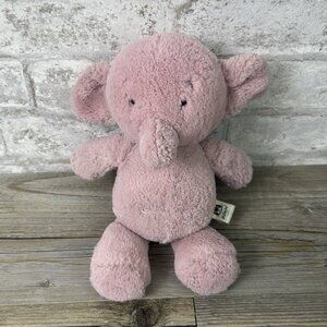 Jellycat Ottie The Elephant Soft Toy Comforter Baby Soother Pink 4152